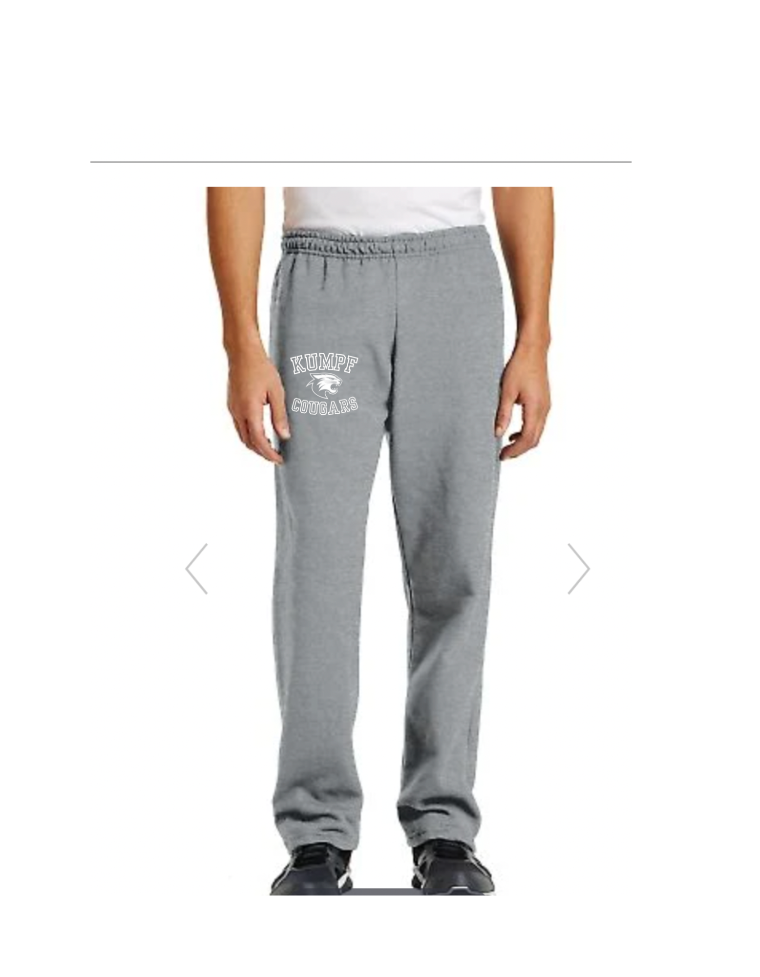 Kumpf sweats