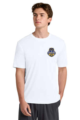 Cranford PAL Basketball Small Logo Adult Performance T-shirts