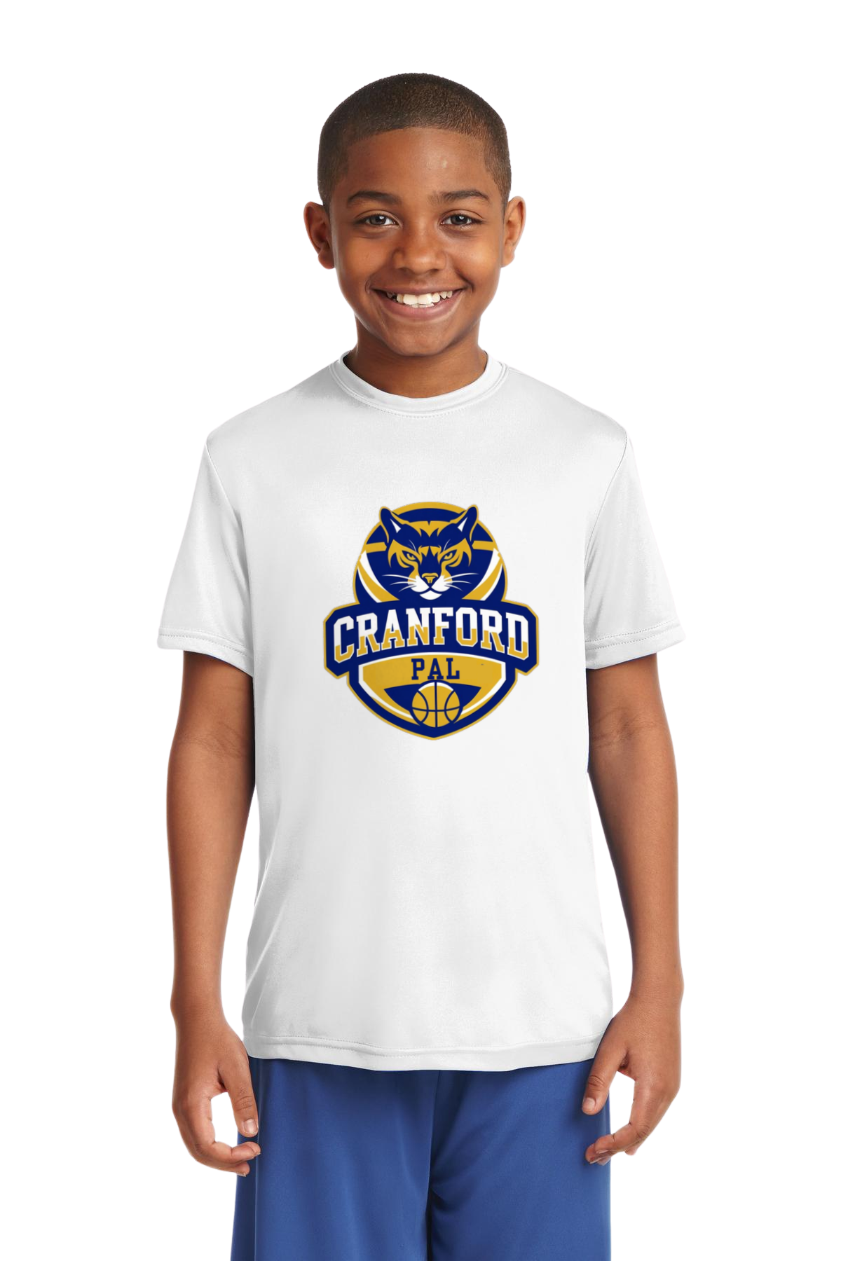 Cranford PAL Basketball Performance T-shirt Youth
