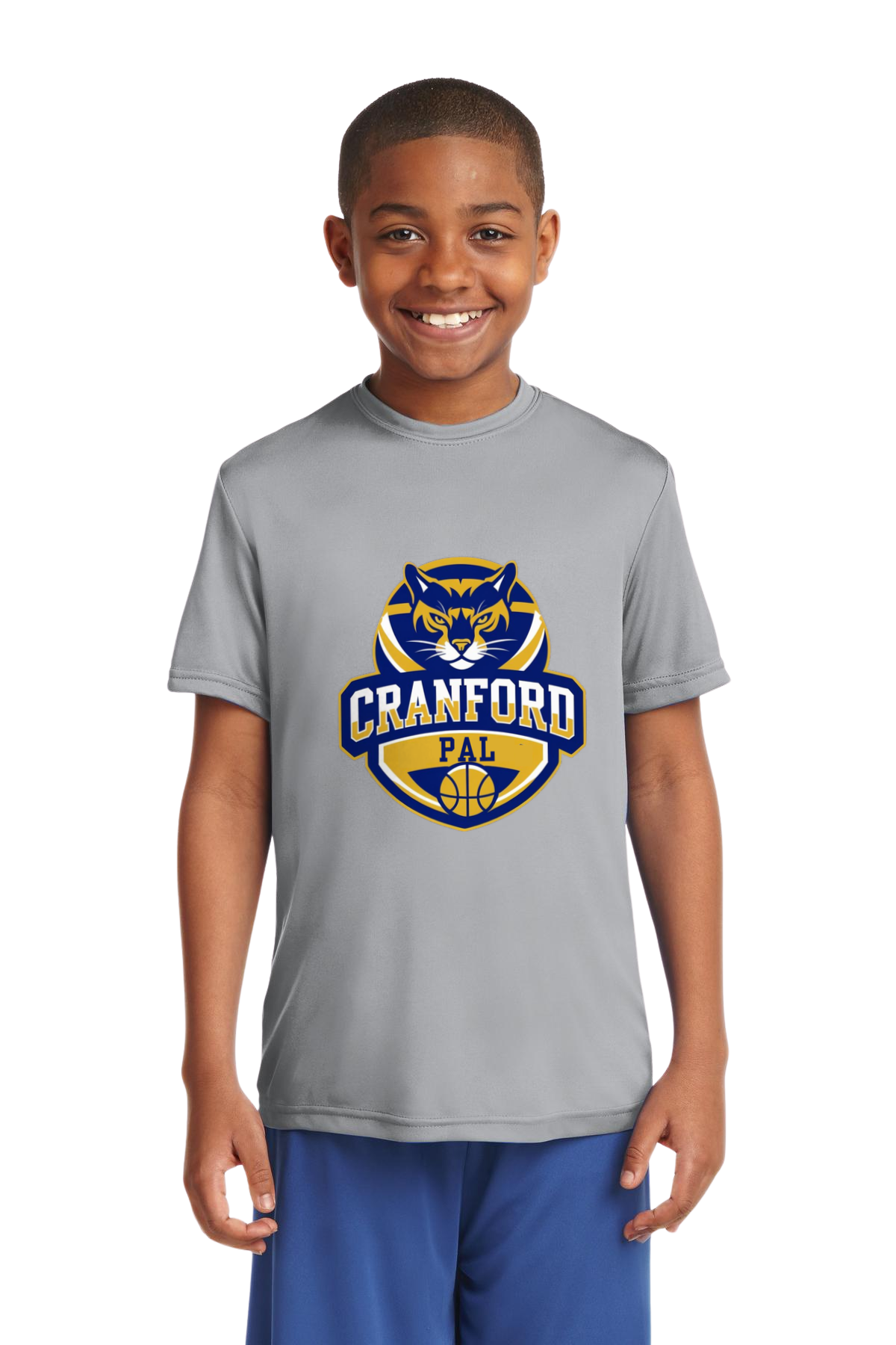 Cranford PAL Basketball Performance T-shirt Youth