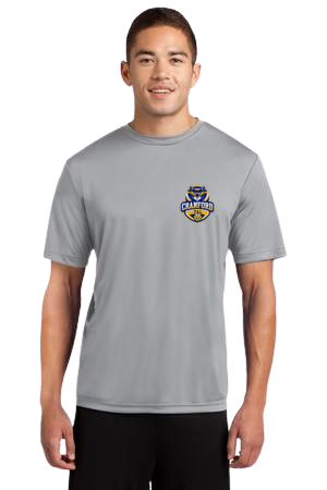 Cranford PAL Basketball Small Logo Adult Performance T-shirts