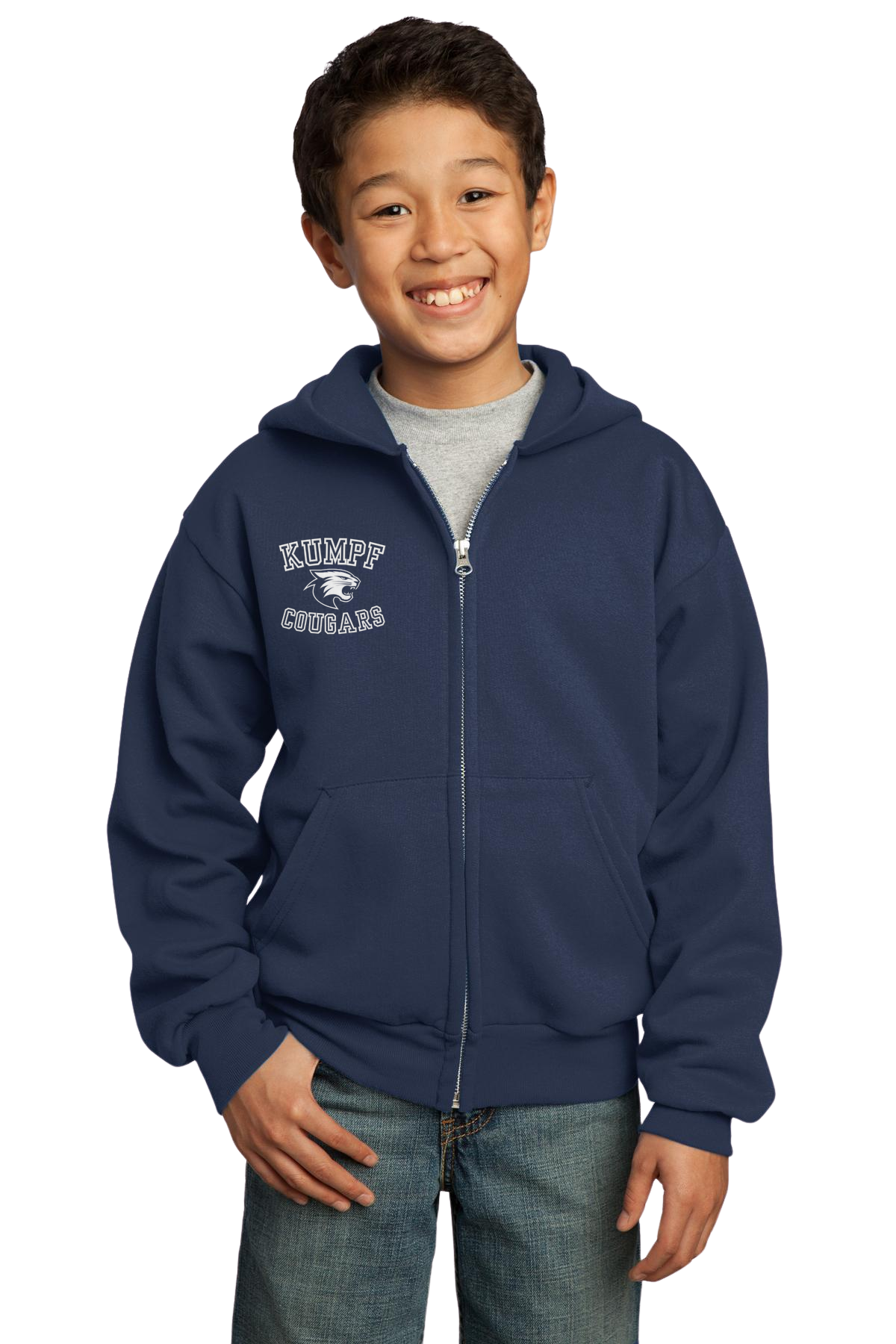 Kumpf zip-up Hoodie
