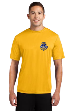 Cranford PAL Basketball Small Logo Adult Performance T-shirts