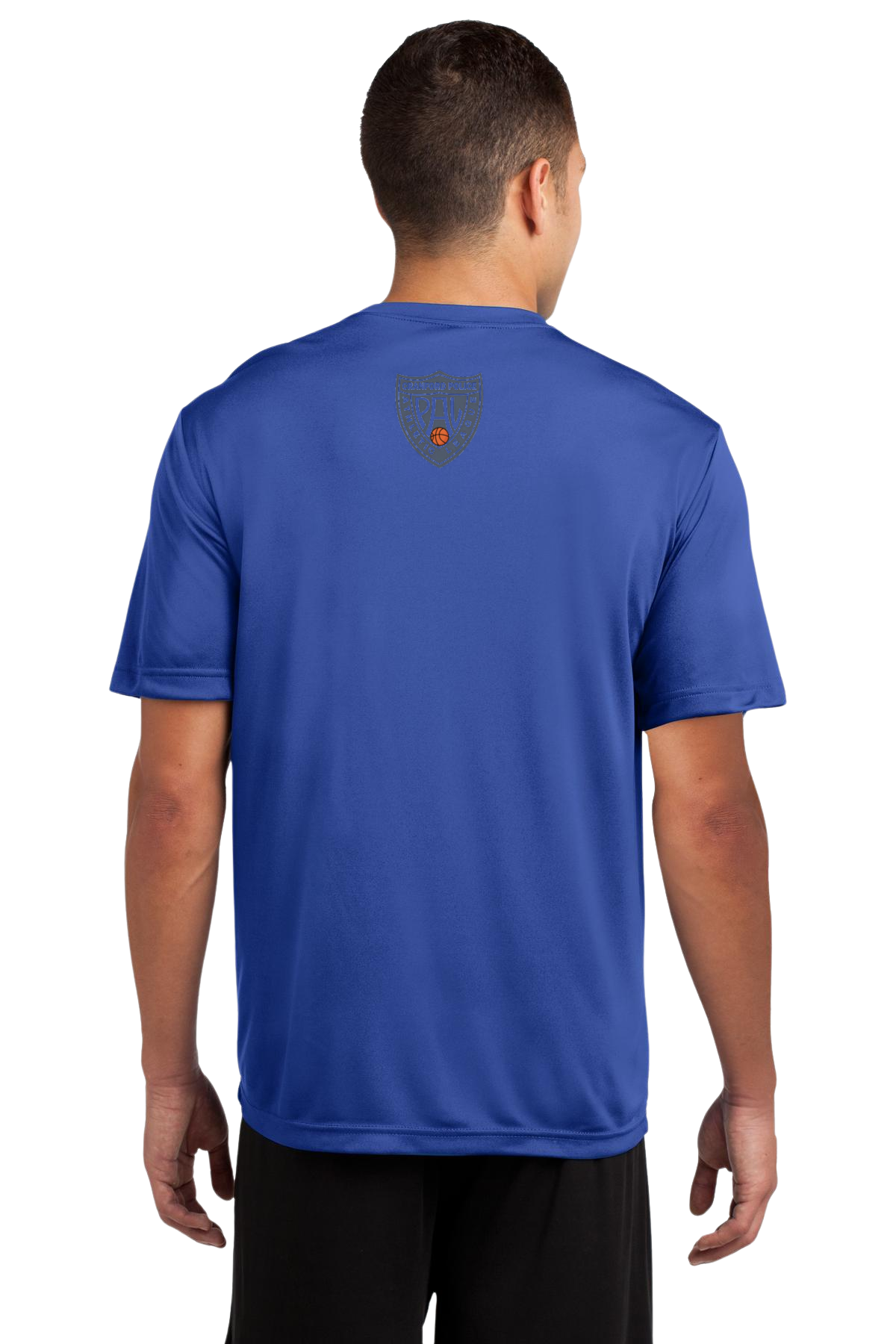 Cranford PAL Basketball Small Logo Adult Performance T-shirts