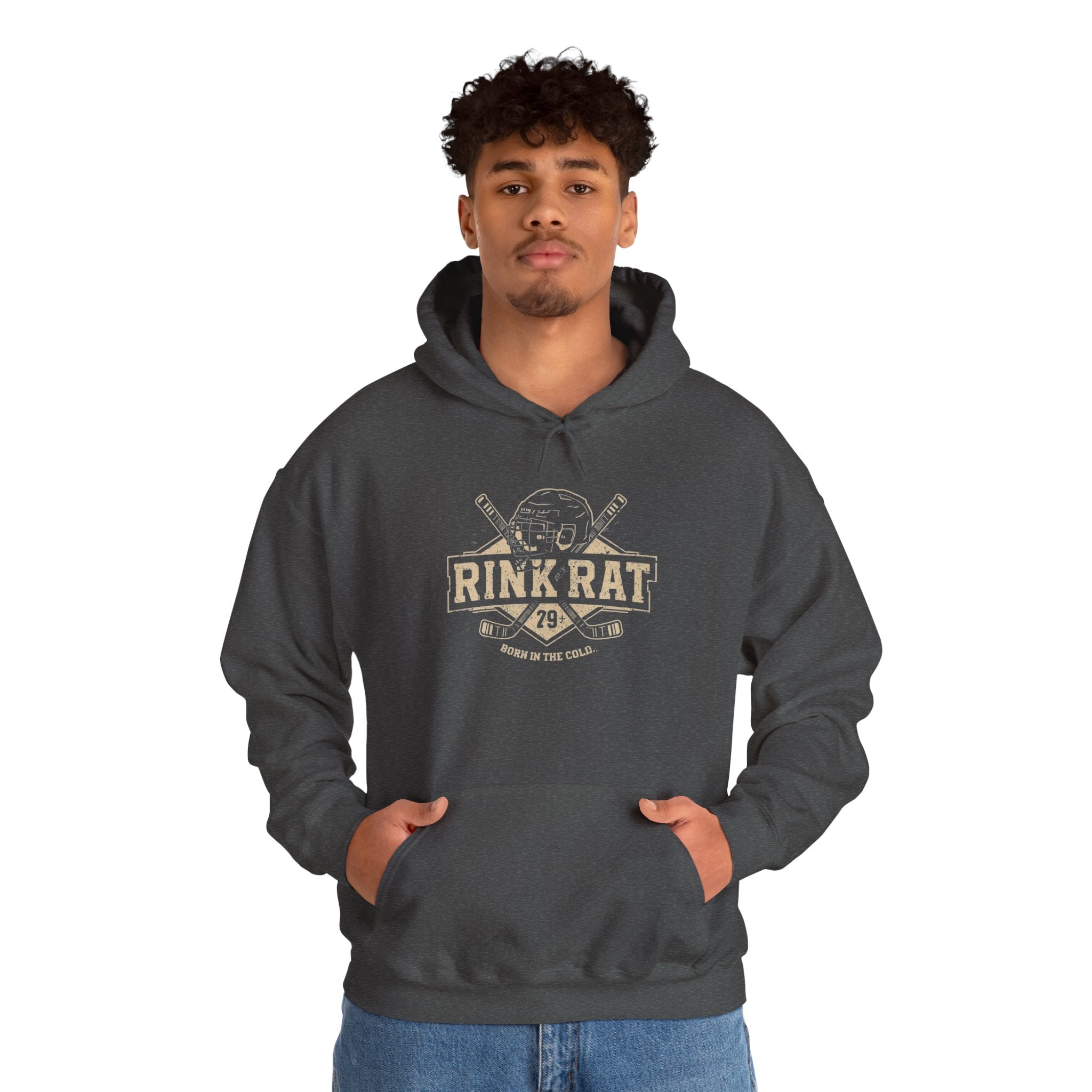 Rink Rat Hoodie - Unisex Heavy Blend™ Sweatshirt for Hockey Fans  Who Spend A LOT of Time at the Rink!