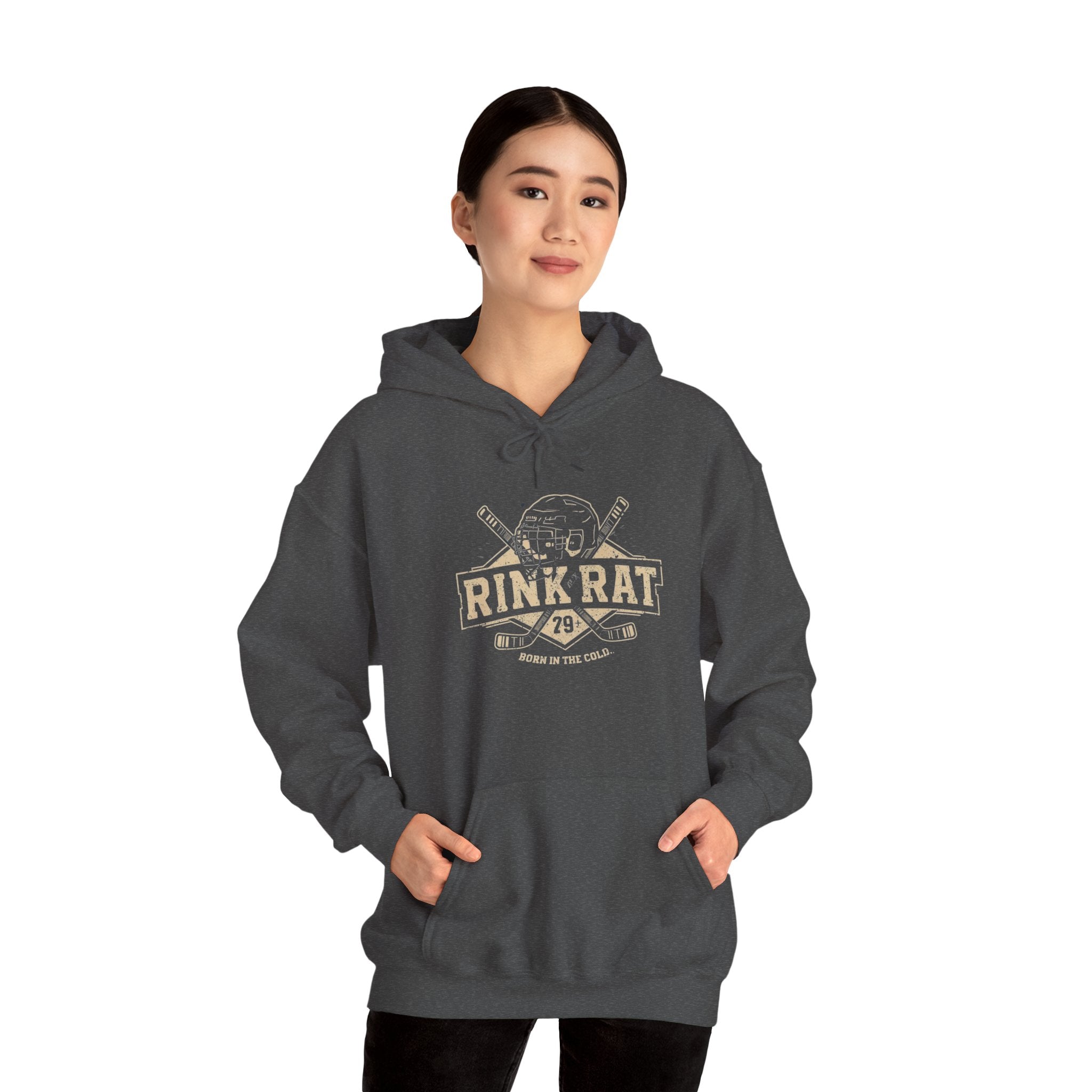 Rink Rat Hoodie - Unisex Heavy Blend™ Sweatshirt for Hockey Fans  Who Spend A LOT of Time at the Rink!