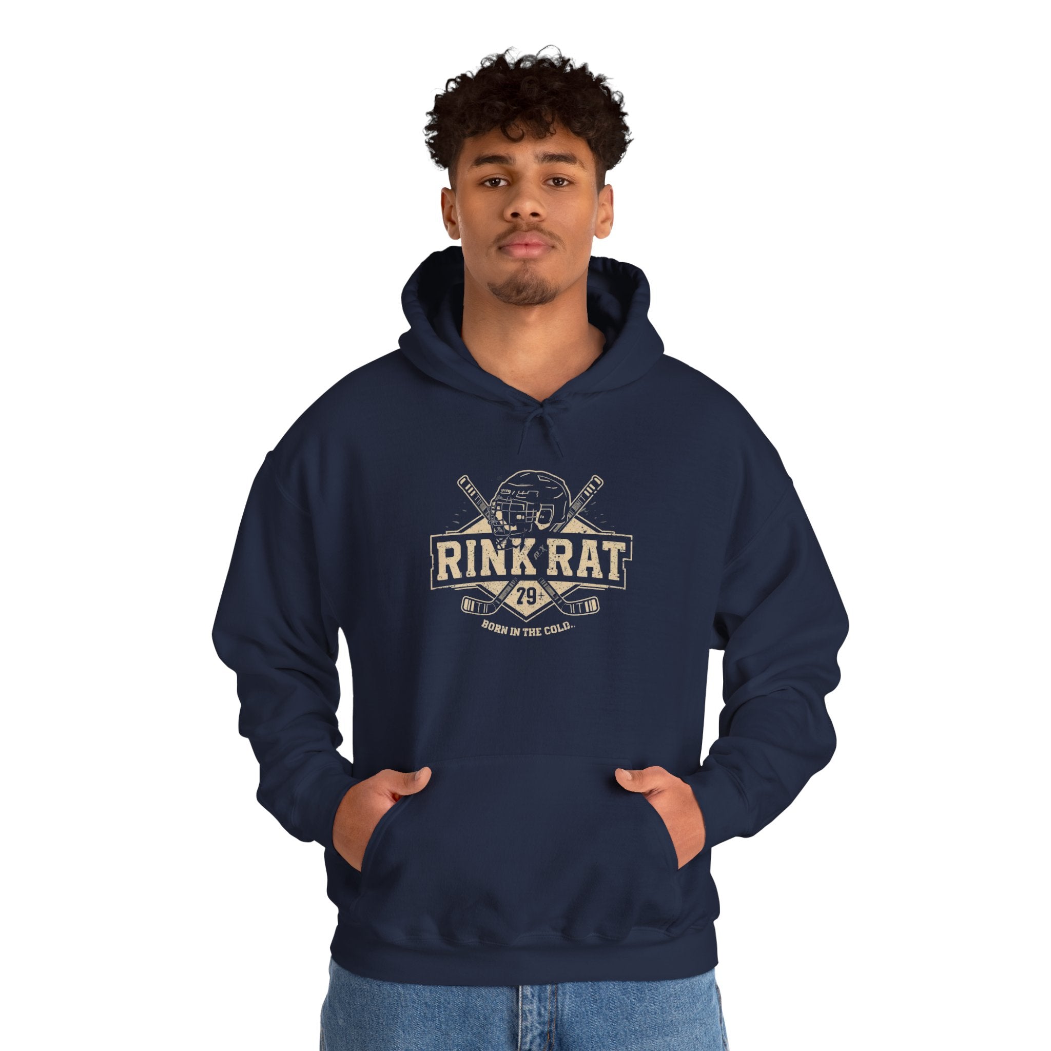 Rink Rat Hoodie - Unisex Heavy Blend™ Sweatshirt for Hockey Fans  Who Spend A LOT of Time at the Rink!