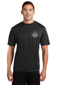 Cranford PAL Basketball Small Logo Adult Performance T-shirts